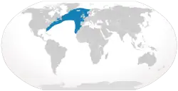 Mapa de distribución.