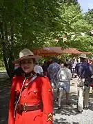 Día de Canadá en la Sala Galiano Norte; Const. Lina Dabit, RCMP