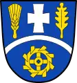 Escudo de Habach con una hoja de roble