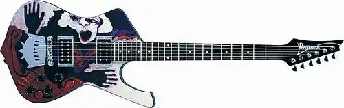 Ibanez IcemanGuitarra de Daron Malakian.