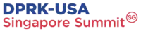 Logo of the 2018 North Korea–United States summit, used by Singapore