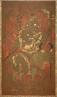 Vajrabhairava, "El vencedor de la muerte": manifestación de Buda Amitābha