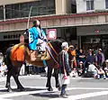 Daimyo en el festival de Fukushima