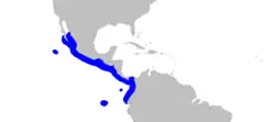 Distribución de la raya tongol