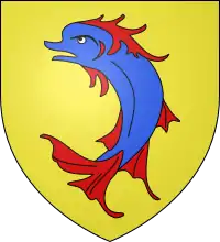 Escudo de armas del Delfín de Vienne