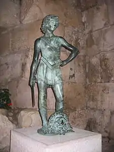 Andrea del Verrocchio, David, 1476. Museo del Bargello, Florencia.