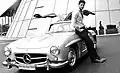 (2011) David Gandy con Mercedes Gullwing