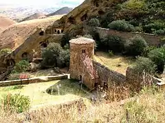 Vista de parte del monasterio.