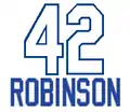 Jackie Robinson (2B). Retirado de toda la MLB el 15 de abril de 1997.