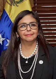 Venezuela VenezuelaDelcy Rodríguez, Vicepresidente