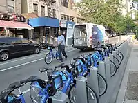 Entregando Citi Bike