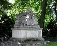 Monumento a Richard Wagner por Heinrich Waderé (1913).