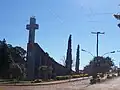 La iglesia principal de Derrubadas.