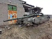 T-72 B3M con la "Z"