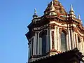 Detalle de la linterna de la capilla sacramental de la iglesia de Santa Catalina.