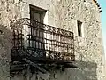 Balcón de la Casa del Cura en Torremocha de Ayllón