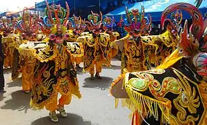 Diablada durante la Fiesta de la Candelaria (Perú)