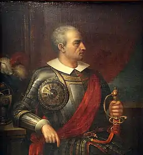 Diego de Almagro, descubridor de Chile y Bolivia, y fundador de Ecuador.