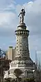 Monumento a l a gloria de los defensores de la villa de Dijon en 1870 (en colaboracion con François Jouffroy). Dijon, Côte-d'Or.