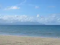 Dingle vista de la península desde Banna Strand.