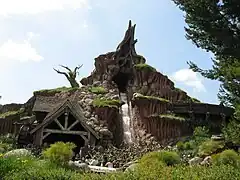 Splash Mountain, una de las atracciones de Critter Country