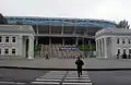 Entrada norte del estadio