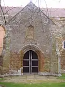 El parvis en la iglesia parroquial de Dodford, Northamptonshire.