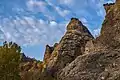 Fenómeno natural - "Vražji kamen" en el valle de Pčinja.