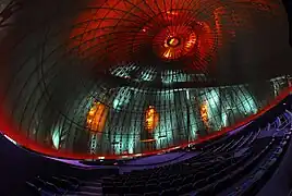 La cúpula del Planetario de Atenas.