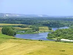 El río Don en el óblast de Vorónezh.