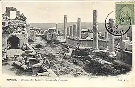 Teatro de Dougga (1900)