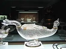 Dragón de cristal de roca.