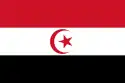 Bandera de la República Árabe Islámica, de acuerdo con Tahar Belkhodja.