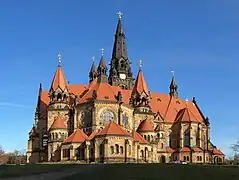 Iglesia de la guarnición Saint-Martin, Dresde (1893-1900)