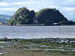 Dumbarton Castle A long shot from across the River Clyde