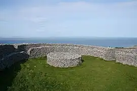 Interior de Dún Eochla