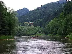 El río Dunajec.