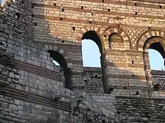 Details of marble decoration (southern wall)