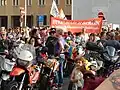 Dykes on Bikes en el Orgullo de Berlín