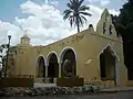 Iglesia de la hacienda Dzoyaxché.