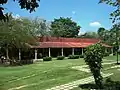 Vista de la hacienda Dzoyaxché.