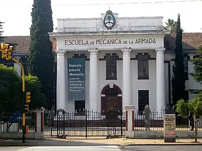 Predio y restantes edificios de la Escuela Superior de Mecánica de la Armada (ESMA)