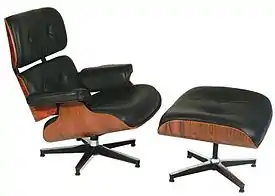 Charles y Ray Eames, Sillón Eames Lounge