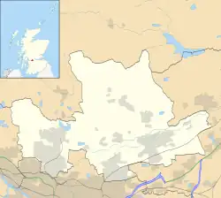 Twechar ubicada en East Dunbartonshire