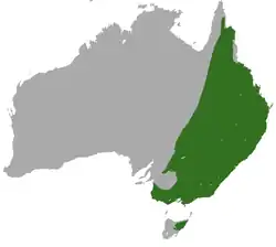 Distribución de M. giganteus