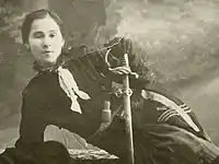 Ecaterina Teodoroiu, fotografía de 1916.