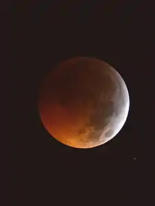 Eclipse total, observado desde Mar del Plata, Argentina