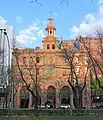 Edificio ABC (fachada oeste, Paseo de la Castellana), de Aníbal González, 1926.