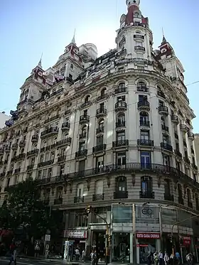 El Edificio Bencich en Av. Córdoba y Esmeralda