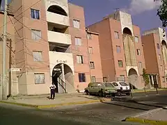 Unidad habitacional el Palmar en Pachuca de Soto.